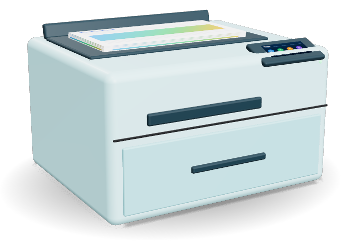 Network Color Laser Printer, 38 ppm, Duplex
