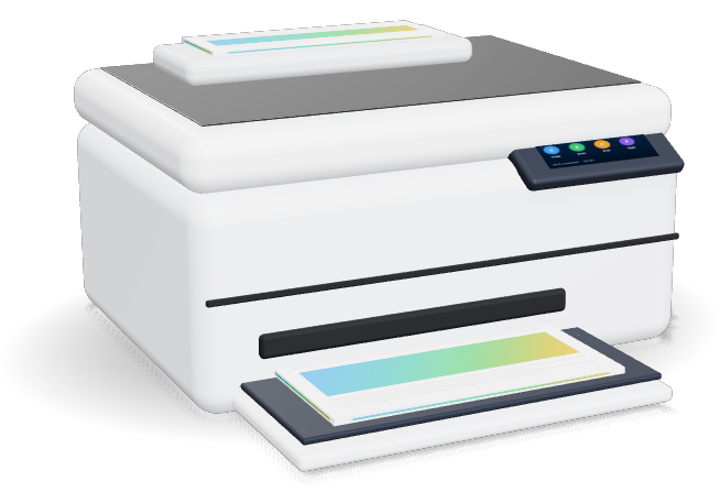 Wireless All-in-One Color Inkjet Printer, 20 ppm, Fax, Document Feeder, Duplex, 225-Sheet Tray