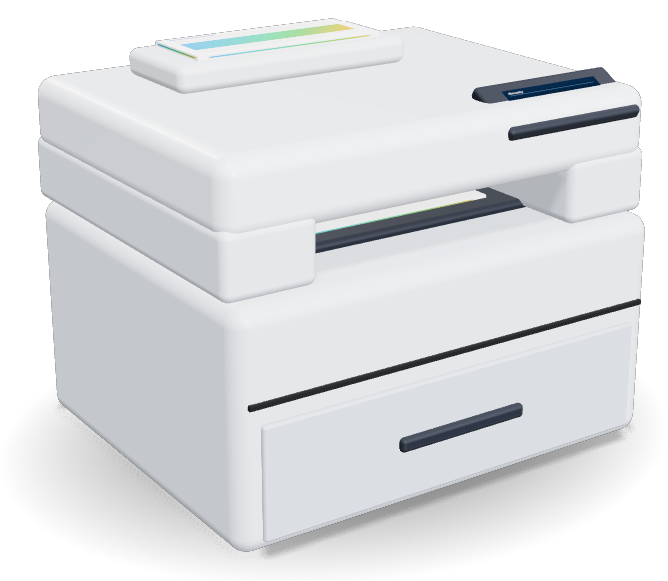 Wireless Color Laser Multifunction Printer, 22 ppm, Fax, Document Feeder
