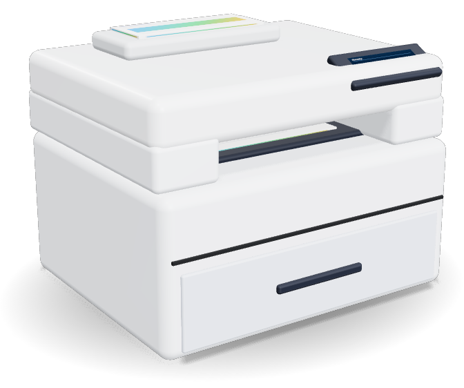 Wireless Color Laser Multifunction Printer, 35 ppm, Fax, Document Feeder