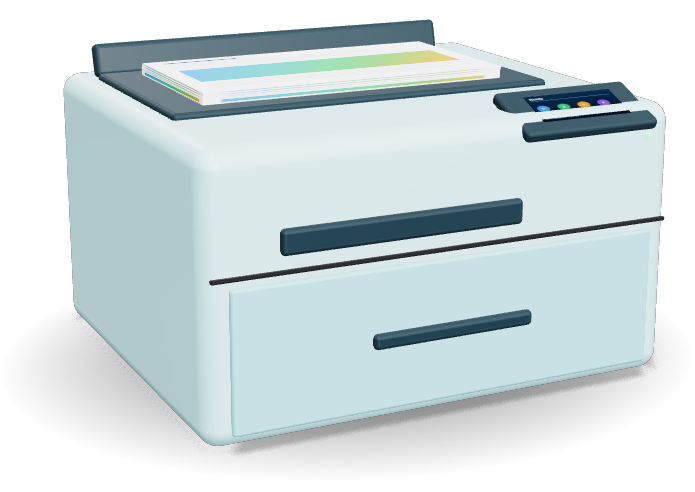Wireless Color Laser Printer, 35 ppm, Duplex