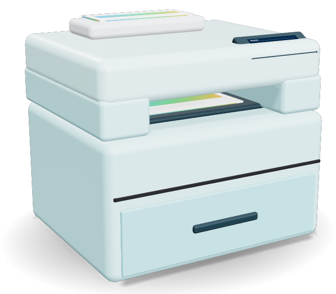 Wireless Monochrome Laser Multifunction Printer, 21 ppm